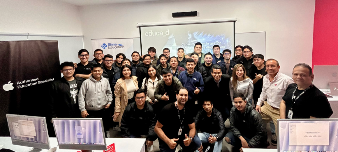 Laboratorios de Innovación con Apple: fortaleciendo las capacidades del equipo tecnológico del Grupo Educa_d